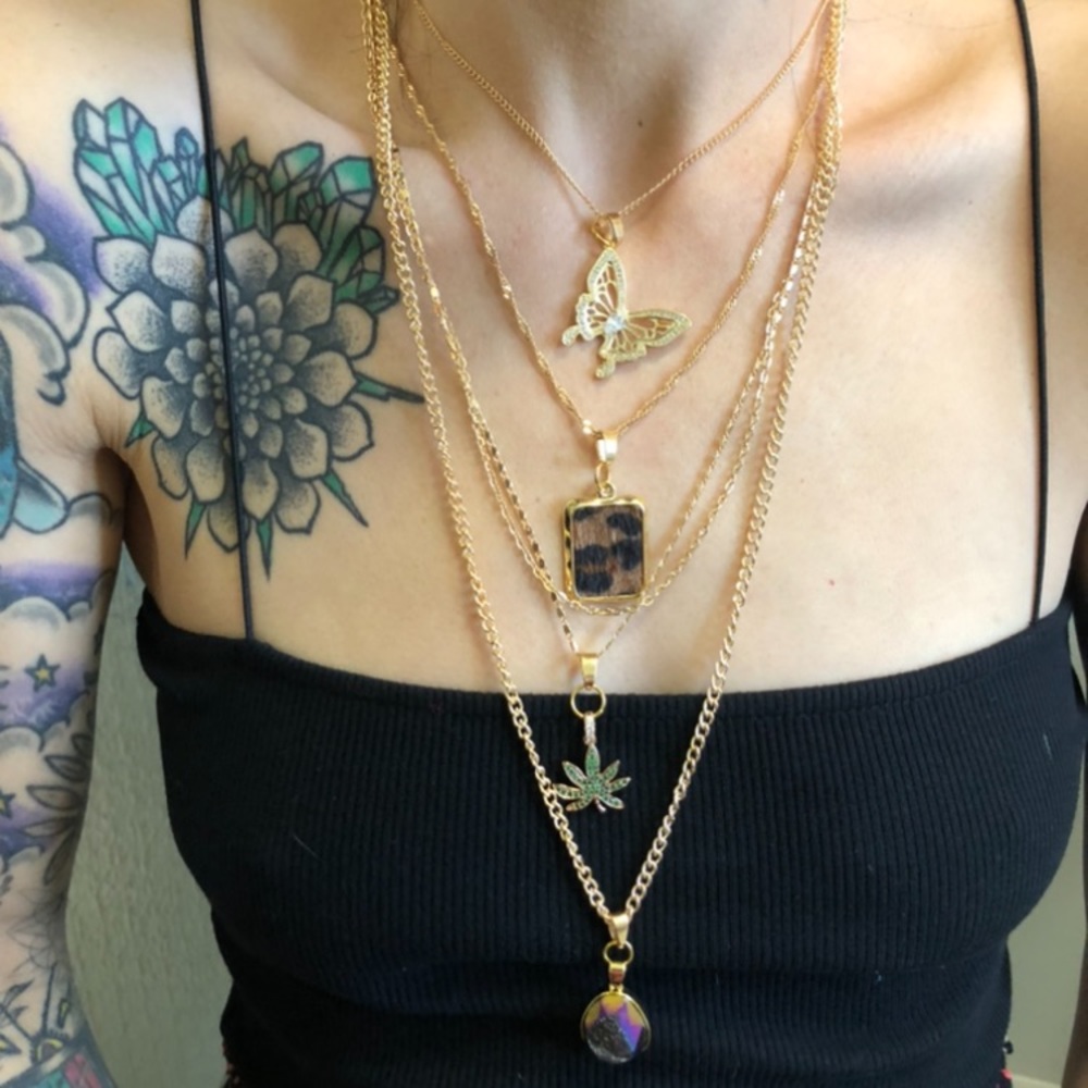 Handmade one of a kind charm necklace - Picture 1 of 4